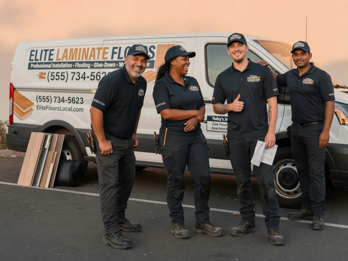 Laminate flooring installation company in Hessel, MI